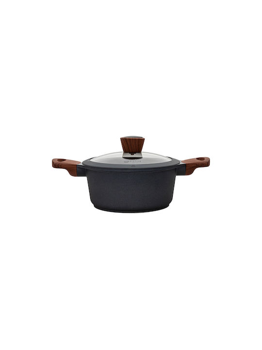 Estia Stone Βαθιά Κατσαρόλα από Χυτό Αλουμίνιο 2.5lt / 20cm 01-1131 - Image 1