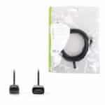 Καλώδιο εικόνας DisplayPort αρσ. σε HDMI αρσ., 2m NEDIS CCGP37100BK20 - Κωδ: 233-0175