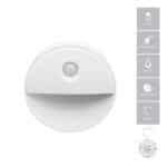 ΣΠΟΤ ΕΠΙΤΟΙΧΟ ΚΑΙ ΚΡΕΜΑΣΤΟ LED ΜΕ ΓΑΝΤΖΟ 0,8W ΜΕ ΑΙΣΘΗΤΗΡΑ ΚΙΝΗΣΗΣ 17-00511