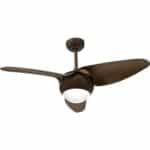 LINEME Ανεμιστήρας οροφής Bayamo Καφέ Φ106 65W 02-00161