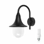 Φωτιστικό απλίκα τοίχου φαναράκι E27 40,8cm IP44 FOS_ME Κωδ: 21-0240-2