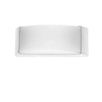 Fos me Στεγανή Επιτοίχια Πλαφονιέρα Εξωτερικού Χώρου E27 σε Λευκό Χρώμα 21-0112-1