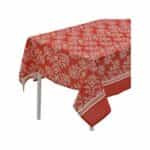 Click Τραπεζομάντηλο Βαμβακερό Red 140x180εκ