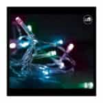 Λαμπάκια Βροχή 144 LED Διάφανο 3m ΙΡ44 Controller Πολύχρωμο Φως 27-00382
