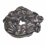 Scrunchie Σε Μαυρο Χρωμα Με Γεωμετρικα Σχεδια Φ8χ2 5-49-348-0041