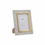 Κορνίζα 3-30-524-0019 20x25cm Beige-Gold Inart Πλαστικό
