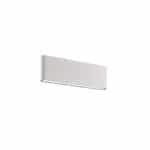 Fos me Up & Down Μοντέρνο Φωτιστικό Τοίχου 280x90x51mm LED 2x12w και Θερμό Λευκό Φως σε Λευκό Χρώμα 17-00674-1
