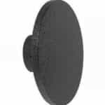 Lineme Στεγανή Επιτοίχια Πλαφονιέρα Εξωτερικού Χώρου με Ενσωματωμένο LED σε Μαύρο Χρώμα 21-3109-19