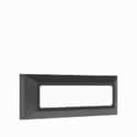 Fos me Στεγανή Επιτ. Πλαφονιέρα Εξωτ. Χώρου 4W 320LM 230X80X27mm με Ενσωματωμένο LED Ρυθμιζομενο 3000Κ 4000Κ 6500Κ 21-5100-19