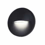 Απλικα Ενσωματωμένο LED 3w 140x140x15mm Φυσικό Φως 4000k σε Μαύρο Χρώμα 17-04686-2 Fos me