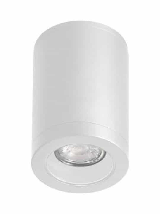 Μονό Σποτ με Ντουί GU10 σε Λευκό Χρώμα Φ90 21-0217-1 - Image 1
