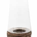 Iliadis Κηροπήγιο Γυάλινο σε Χρώμα 17.5x17.5x5εκ. 84995