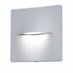 Fos me Μονό Σποτ με Ενσωματωμένο LED 3w 3000k και Θερμό Φως 140x140x15mm σε Λευκο Χρώμα 17-03687-1