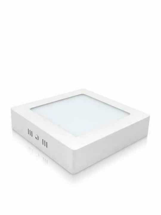 Fos me Τετράγωνο Εξωτερικό LED Panel Ισχύος 24W με Θερμό Λευκό Φως 30x30εκ. 05-100344-1 - Image 1