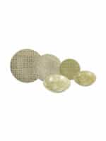 Σερβίτσιο Πιάτων από Πορσελάνη Πράσινο 20τμχ HFA Alhabra 5401027