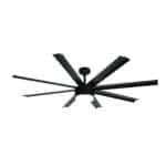 Ανεμιστήρας οροφής LED Uranus Ø223,5cm 3000K/4000K/6000K/CCT 18W Τηλεχειριζόμενο μαύρο 02-00313