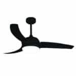 Ανεμιστήρας οροφής LED Rhea Ø132cm IP55 3000K/4000K/6000K/CCT 18W Τηλεχειριζόμενο μαύρο 02-00325