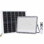 Ηλιακός Προβολέας LED 25W Ψυχρό Λευκό 6500K με Τηλεχειριστήριο Fos me 47-00706