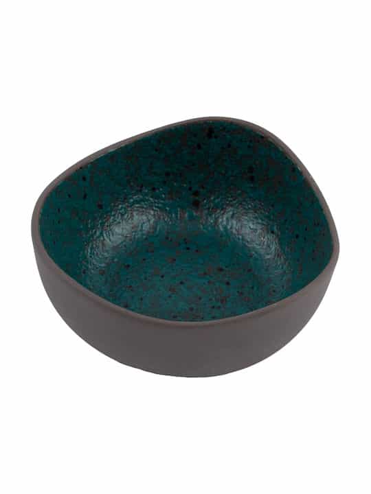 Μπωλ Σερβιρίσματος Δημητριακών από Πορσελάνη Petrol 9.7x9.3εκ. HFA Granite  5418022 - Image 1