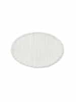 Σουπλά Υφασμάτινα 3-60-748-0003 (Σετ 6Τμχ) Φ35cm White-Ivory Inart - Image 2