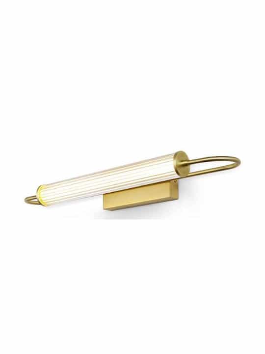 fixedratio_20240222125135_fotistiko_toichou_me_ensomatomeno_led_kai_thermo_leyko_fos_se_chryso_chroma_platous_60cm_17_00333_9 Φωτιστικό Τοίχου με Ενσωματωμένο LED και Θερμό Λευκό Φως σε Χρυσό Χρώμα Πλάτους 60cm 17-00333-9 - Image 1