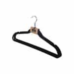 Estia Κρεμάστρα Ρούχων Μαύρη 04-19112 3τμχ