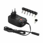 ATC Ρυθμιζόμενο Universal Τροφοδοτικό 12V 2.5A με σετ βυσμάτων 05.007.0034