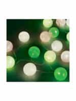 Fos me Forest Διακοσμητικό Φωτιστικό Γιρλάντα LED Μπαταρίας με 20 Λαμπτήρες 220V Πολύχρωμο 27-00440