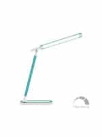 Fos me Φωτιστικό Γραφείου LED Αναδιπλούμενο Dimmable σε Τιρκουάζ Χρώμα 17-00116-11