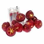 Χριστουγεννιάτικη Γιρλάντα Κόκκινη 155x4cm Iliadis 83430