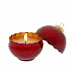 Κερί Led Χριστουγεννιάτικη Μπάλα Κόκκινη 9εκ. iliadis 87070