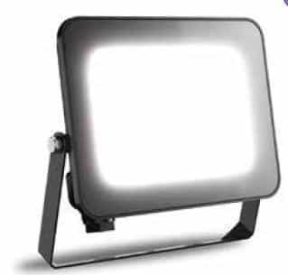 Fos me Προβολέας LED 30W Φυσικό Λευκό 4000K με Φωτοκύτταρο Με Ενσωματωμένο  Φωτοκύτταρο Μερας/Νυχτας 07-00740-2 - Image 1