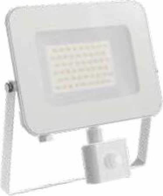 Fos me Προβολέας LED 10W Φυσικό Λευκό 4000K με Αισθητήρα Κίνησης  07-00730-1 - Image 1