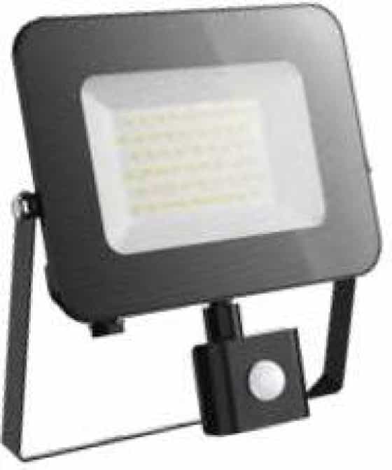 20240917102436_fos_me_provoleas_led_10w_fysiko_leyko_4000k_me_aisthitira_kinisis Fos me Προβολέας LED 50W Φυσικό Λευκό 4000K με Αισθητήρα Κίνησης 07-00734-2 - Image 1