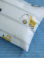 Kocoon Σετ Βρεφικά Σεντόνια Κούνιας Βαμβακερά Bobo Μπλε 3τμχ 120x160εκ. 31906 - Image 2