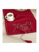 Nima Merry Χριστουγεννιάτικο Τραπεζομάντηλο Ράνερ Υφασμάτινο Κόκκινο Μ160xΠ40εκ. 33134 - Image 2