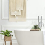 Nima Σετ Πετσέτες Μπάνιου 3τμχ Emeline Beige  34144