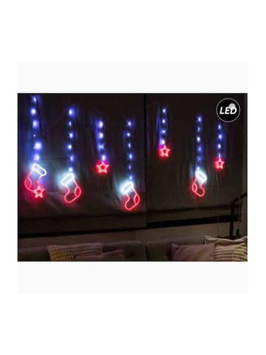32 Λαμπάκια LED 3μ Θερμό Λευκό τύπου Κουρτίνα Fos me 27-00395 - Image 1