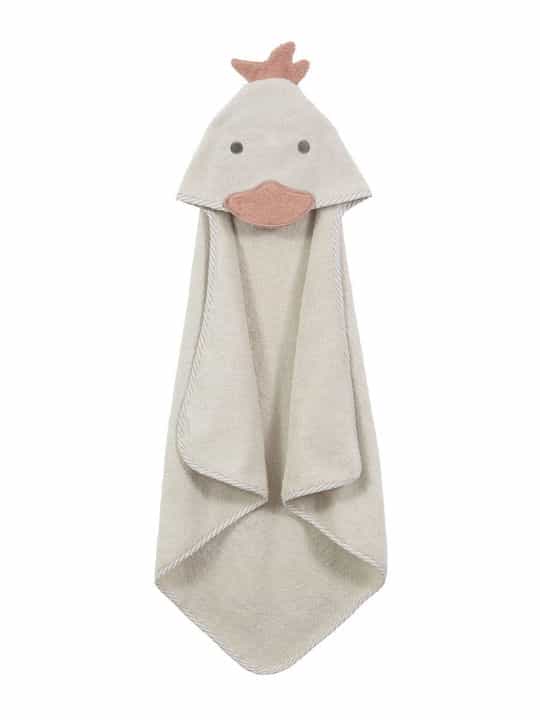 fixedratio_20241031132803_nima_vrefiki_kapa_mpournouzi_me_koukoula_mpez_nm34117 Nima Βρεφική Κάπα-Μπουρνούζι με Κουκούλα Μπεζ 75x75 34117 - Image 1