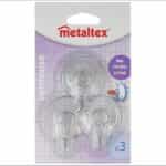 Κρεμαστρακια Βεντουζα 3Τεμ. Metaltex 16-295003