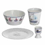 Σερβίτσιο Φαγητού Παιδικό (Σετ 4Τμχ) 6-60-112-0015 Multi Click 4 τμχ Πορσελάνη