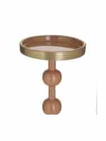 Inart Κηροπήγιο Μεταλλικό Κοραλλί 11x11x24εκ. 3-70-650-0027 - Image 2