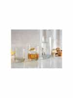 Ποτήρι Νερού Γυάλινο Διάφανο 380ml Ø7xH14,8cm Σετ 6 τμχ Sitia Uniglass 91810 - Image 2