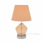 Iliadis Γυάλινο Πορτατίφ με Μπεζ Καπέλο και Καφέ Βάση 88447