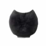 Διακοσμητικό Βάζο Πορσελάνης Μαύρο 24cm 5484010