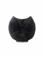 Διακοσμητικό Βάζο Πορσελάνης Μαύρο 24cm 5484010