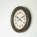 Αντικέ Ρολόι Τοίχου Πλαστικό Μπρούτζινο Ø44.5cm  ESTHETI  753-12023 - Image 2