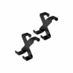 Estia Κρεμαστρα Διπλη Μεταλικη Μαυρη Σετ 2 Tem. 02-25731