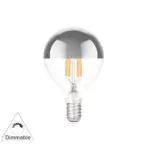 Λαμπα  Led Filamend Dimable G45 Σφαιρικοί Αντεστραμμένου Καθρεπτου  6W E14 2800K   44-05877 Fos me