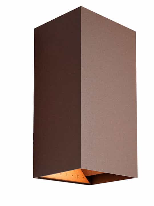 Απλίκα Φωτιστικό Τοίχου Σκουριά IP65 LED 2x10W 3CCT ΦOS_ME 17-05200-4 - Image 1